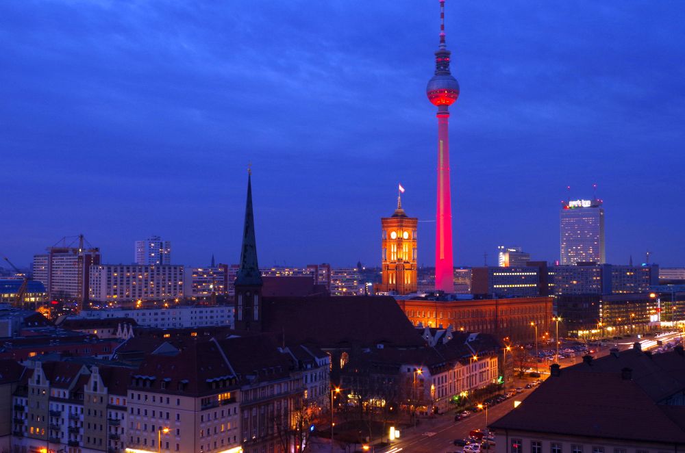 Aktion “Night of Light” – Berliner Fernsehturm