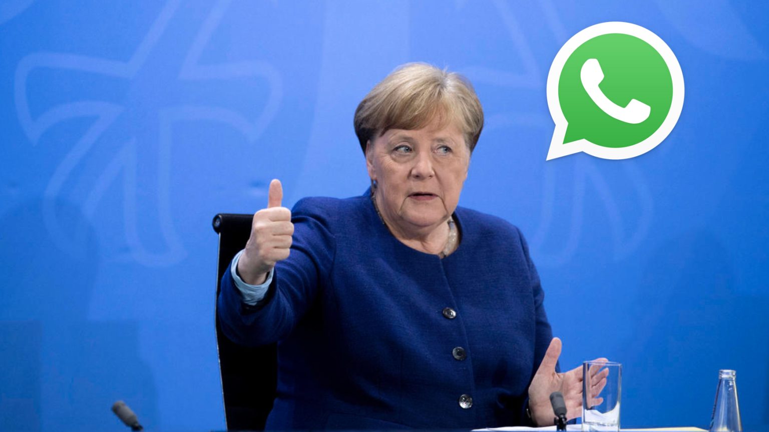 WhatsApp an Bundeskanzlerin Angela Merkel: Handeln sie bitte jetzt…