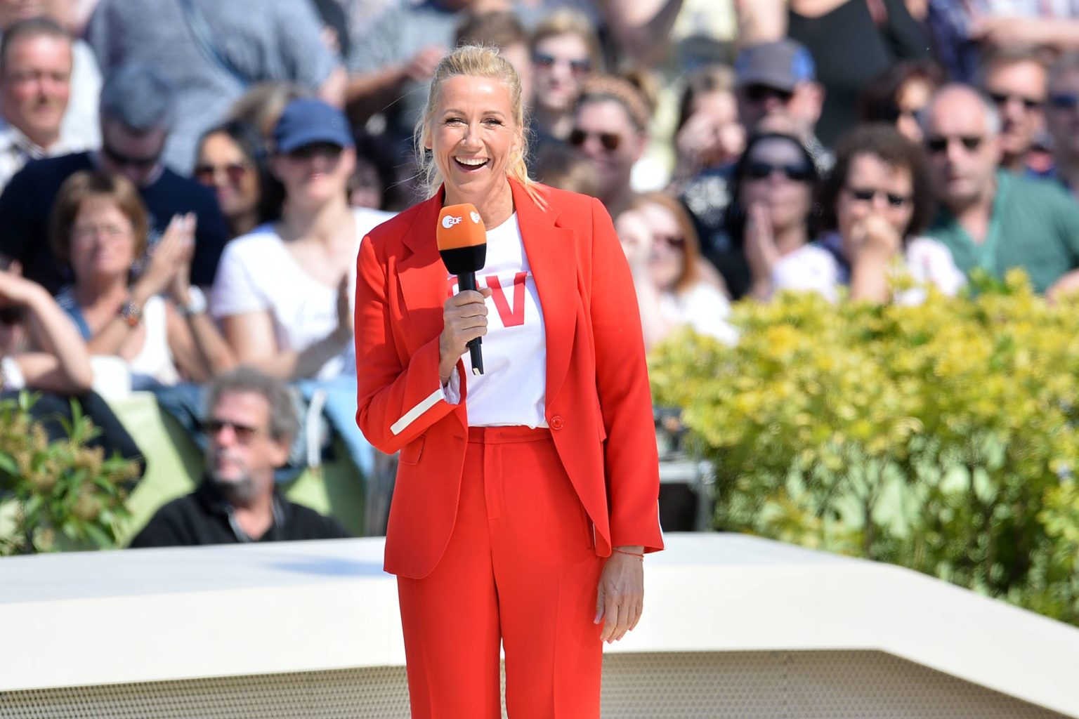 Andrea Kiewel: „Fernsehgarten“-Moderatorin wird Weihnachten im TV zu sehen sein