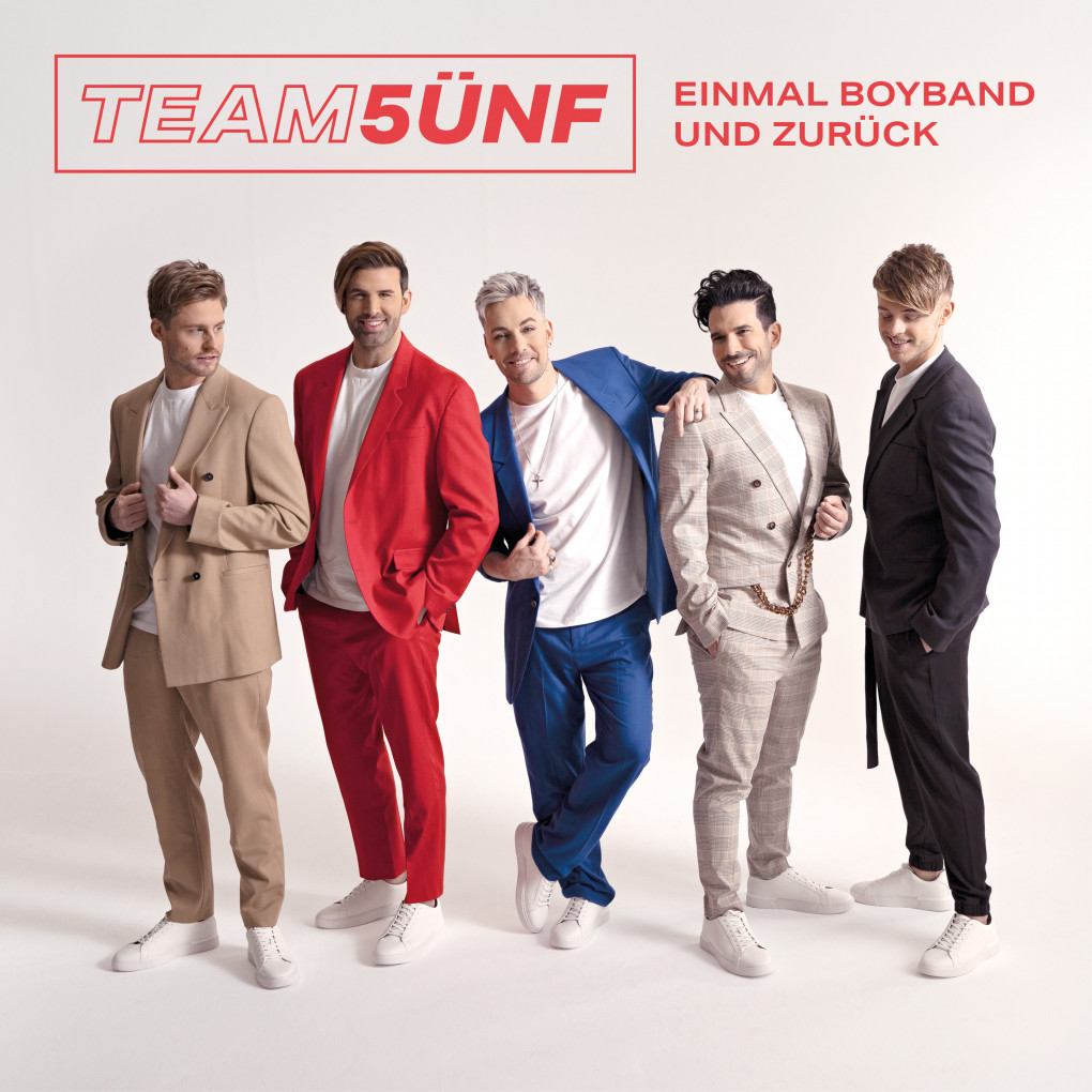 TEAM 5ÜNF veröffentlicht Debütalbum „Einmal Boyband und zurück“