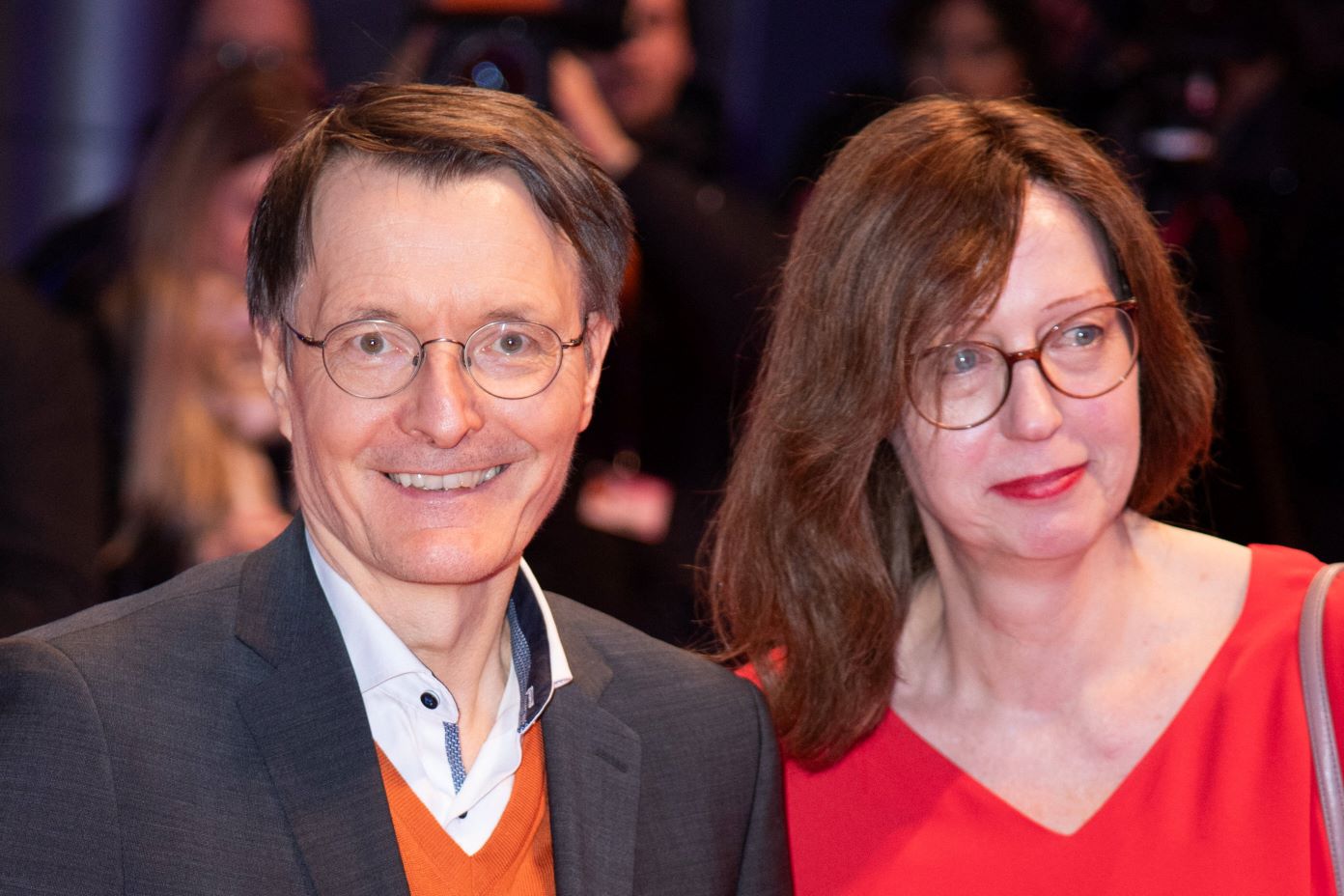 Berlinale: Karl Lauterbach zeigt sich erstmals mit neuer Partnerin