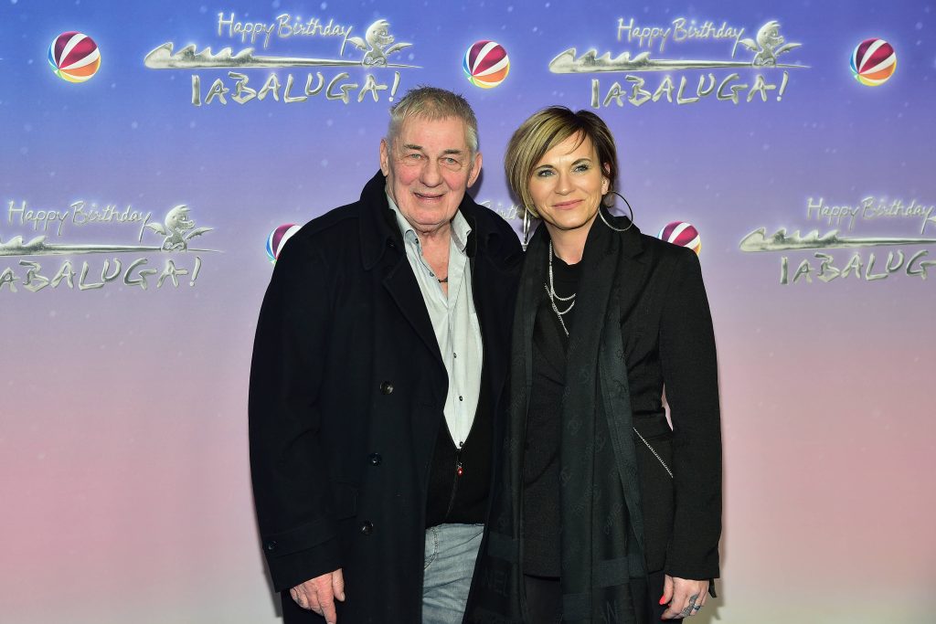 Heinz Hoenig mit Ehefrau Annika, 2023