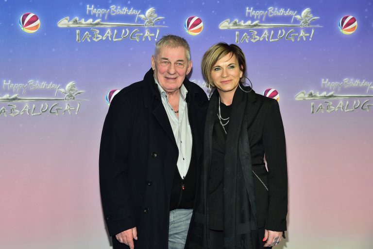 Heinz Hoenig mit Ehefrau Annika, 2023