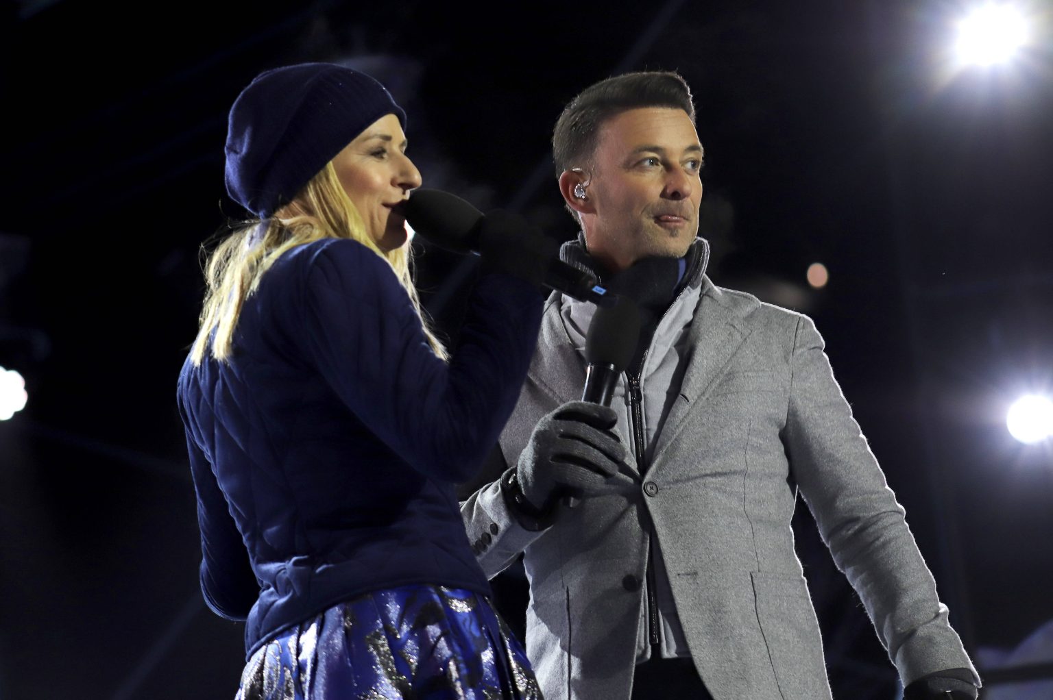 Stefanie Hertel und Marco Ventre moderieren "Wenn die Musi spielt"