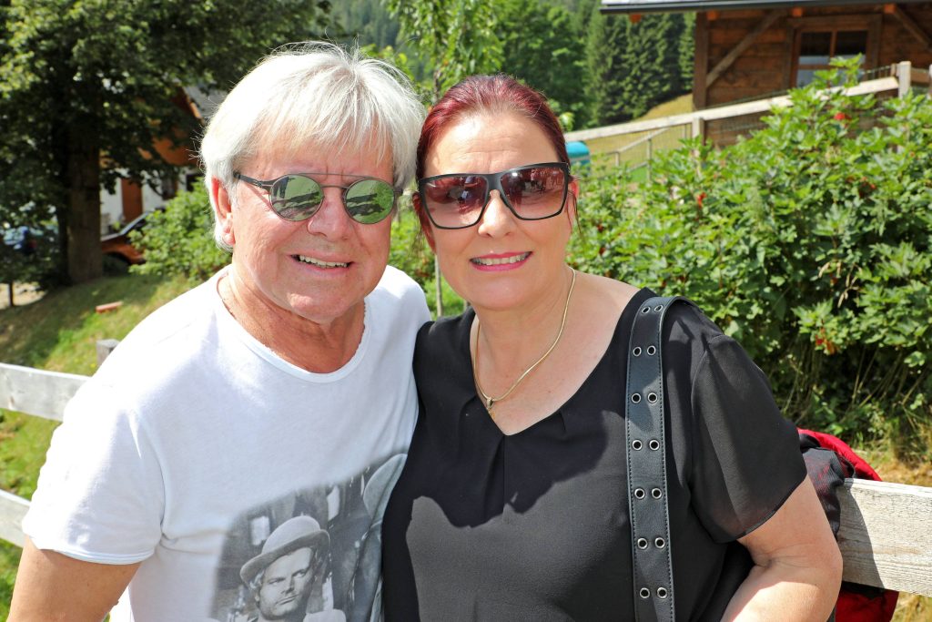 G.G. Anderson mit Ehefrau Monica