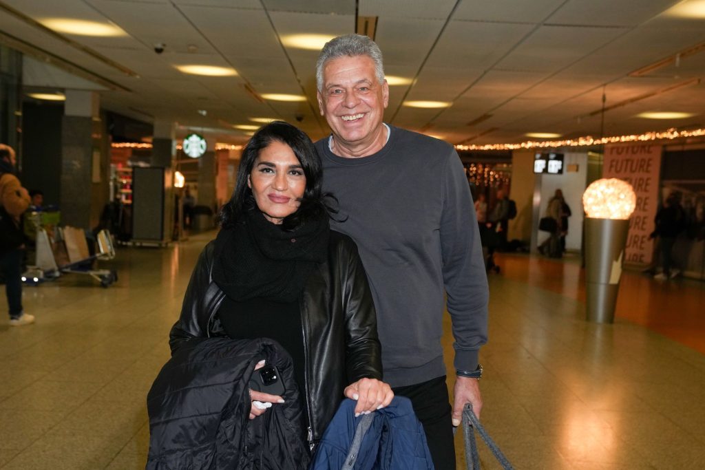 Jürgen Hingsen mit Ehefrau Francesca