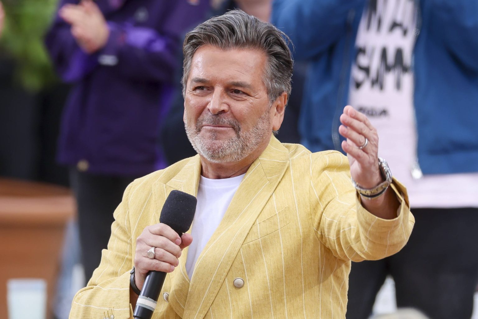 Thomas Anders feiert Wiesn-Auftritt – mit besonderem Gast im Publikum