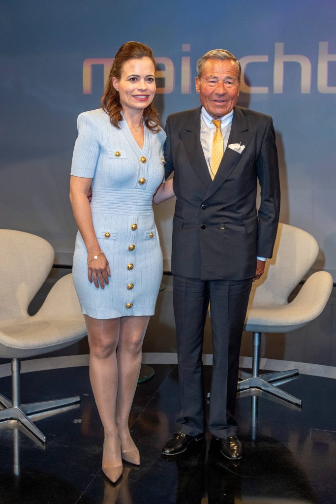 Wolfgang Grupp mit Tochter Bonita