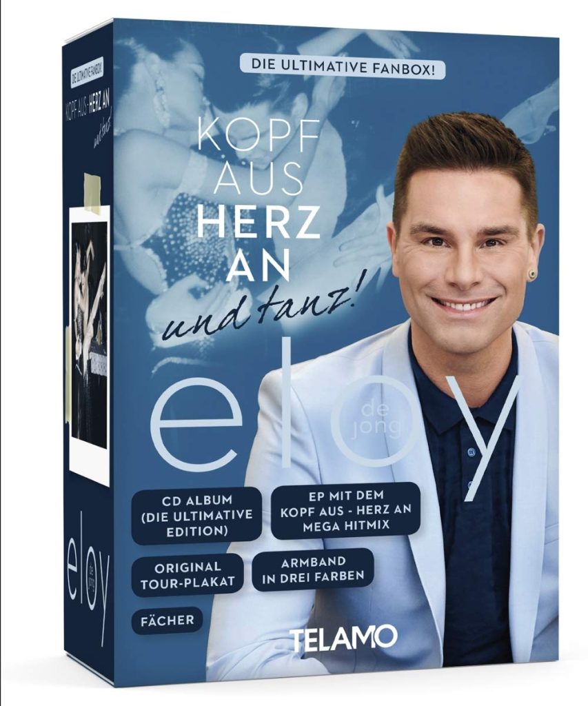 “Kopf aus, Herz an…und tanz!” gibt es auch als limitierte Fanbox Edition.