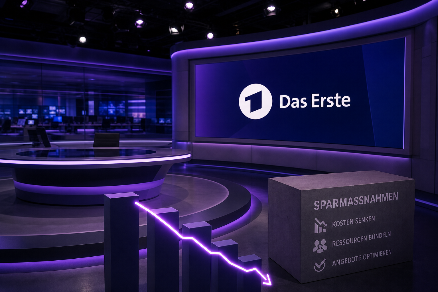 MDR Sparkurs 2026 Symbolbild öffentlich-rechtliches Fernsehen Programmdirektor Lochthofen