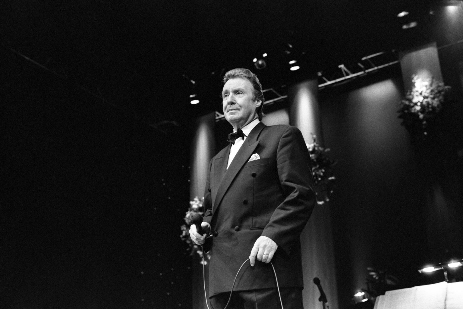 Peter Alexander Schlagersänger Porträt Archivbild 1991
