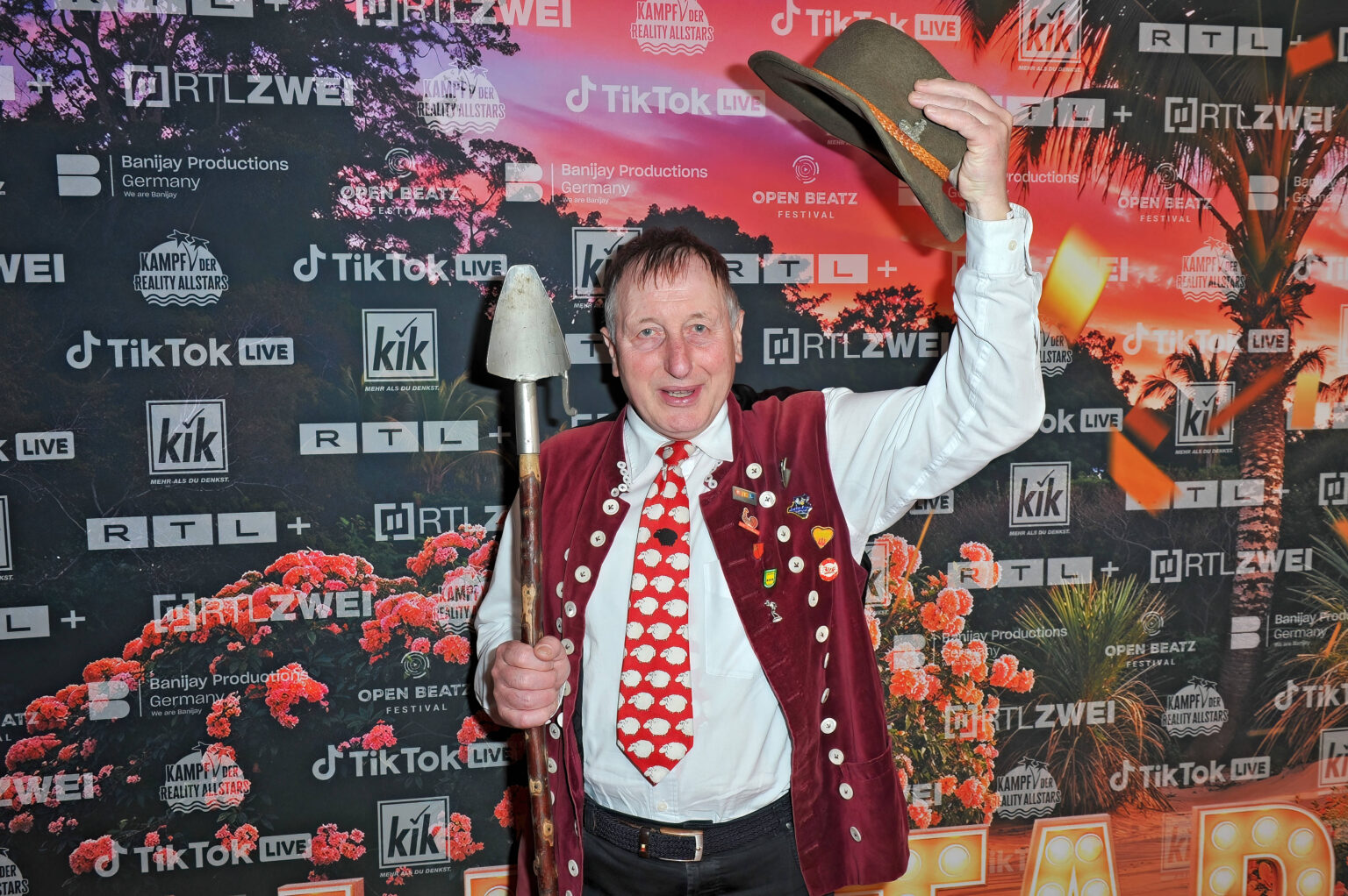 Schäfer Heinrich bei der Kino-Preview von Kampf der RealityAllstars in Köln 2026