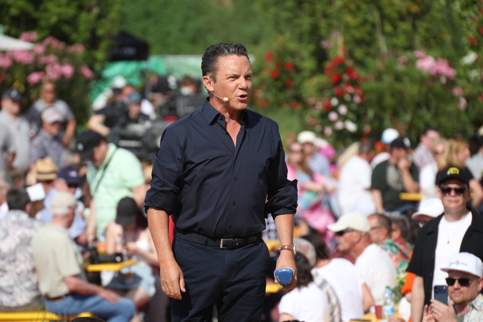 Stefan Mross beim Saisonauftakt von Immer wieder Sonntags 2026