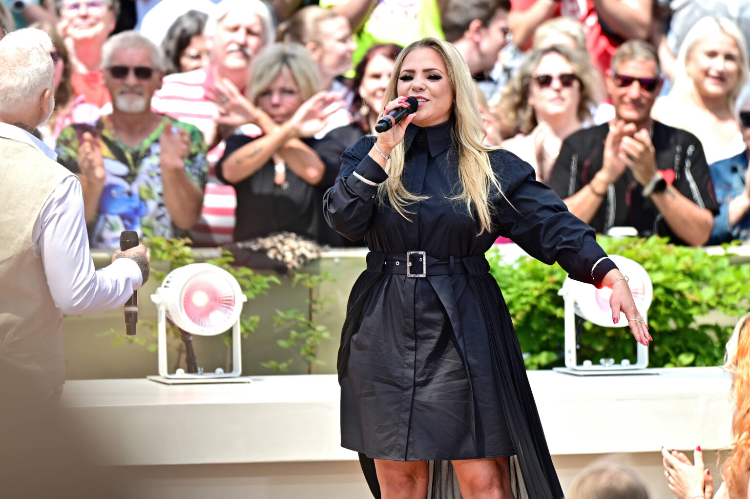 Marina Marx beim ZDF Fernsehgarten 2026