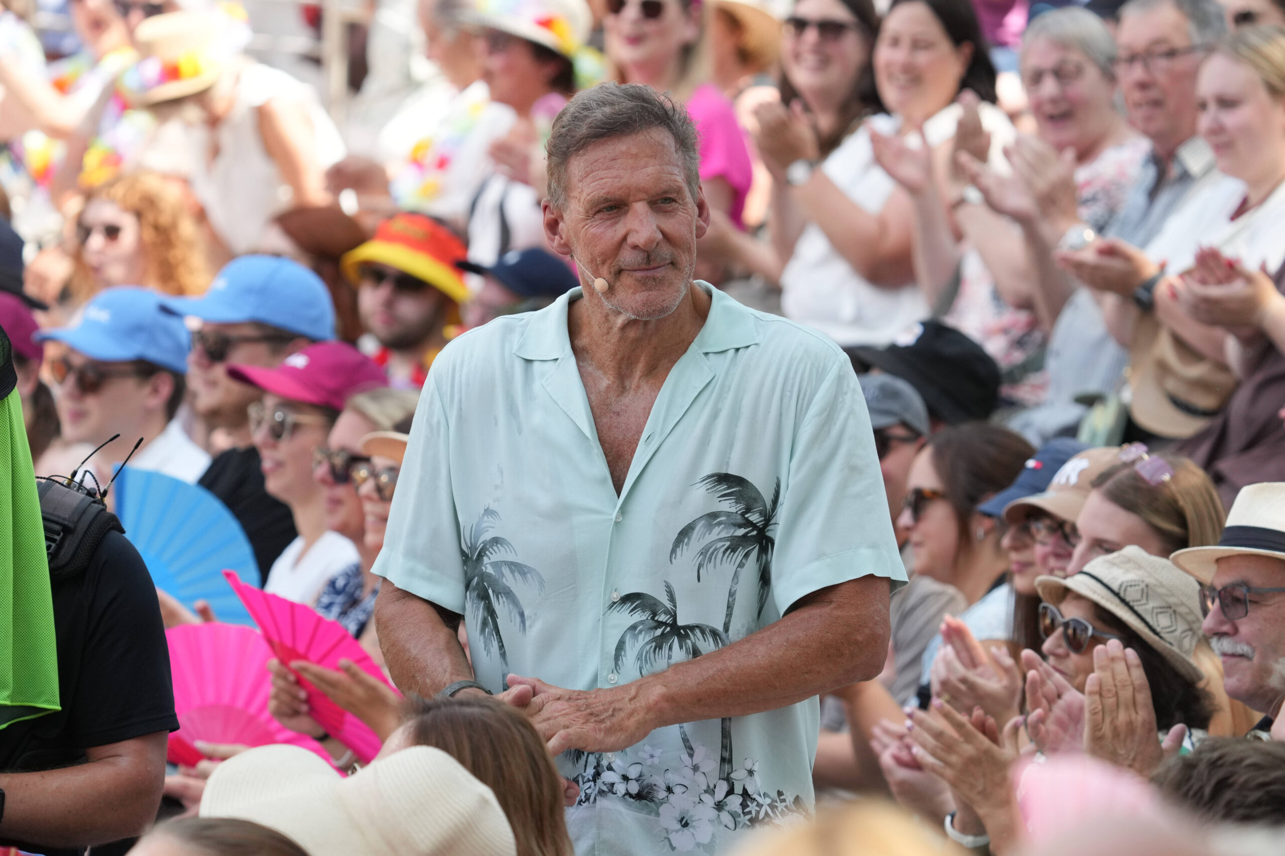 Ralf Moeller beim ZDF-Fernsehgarten Sommerparty 2026 in Mainz