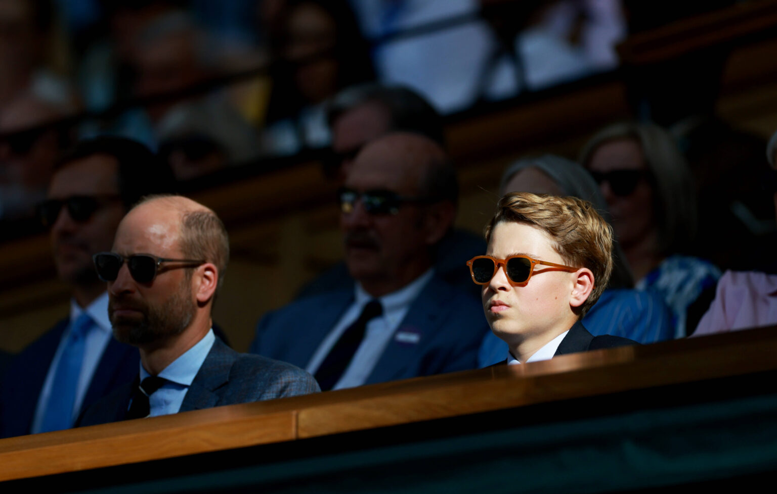 Prinz George in der Royal Box beim Wimbledon-Finale 2026