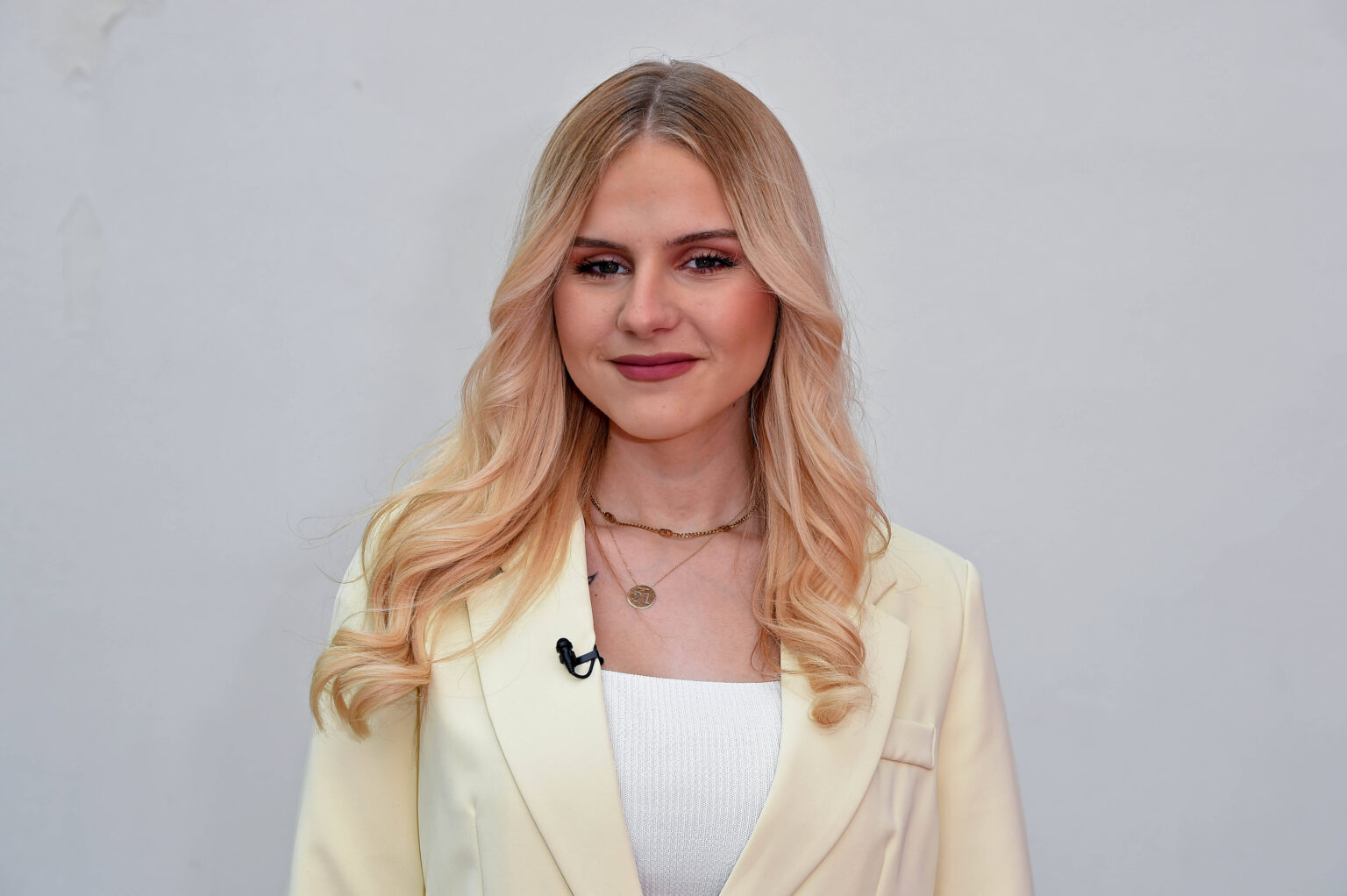 Estefania Wollny beim BILD Renntag in Gelsenkirchen