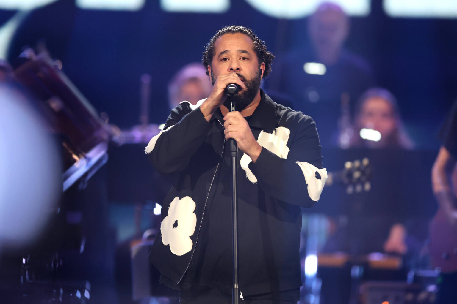 Sänger Adel Tawil bei einer TV-Aufzeichnung in Leipzig