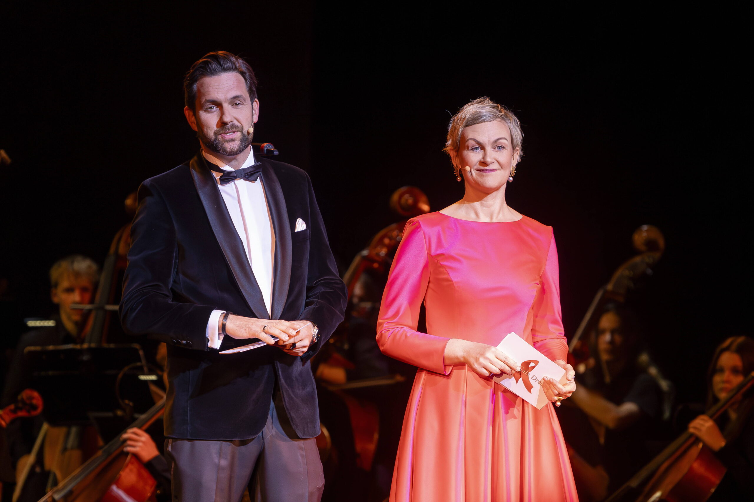 Karen Heinrichs und Matthias Killing bei der HOPE Gala in Dresden