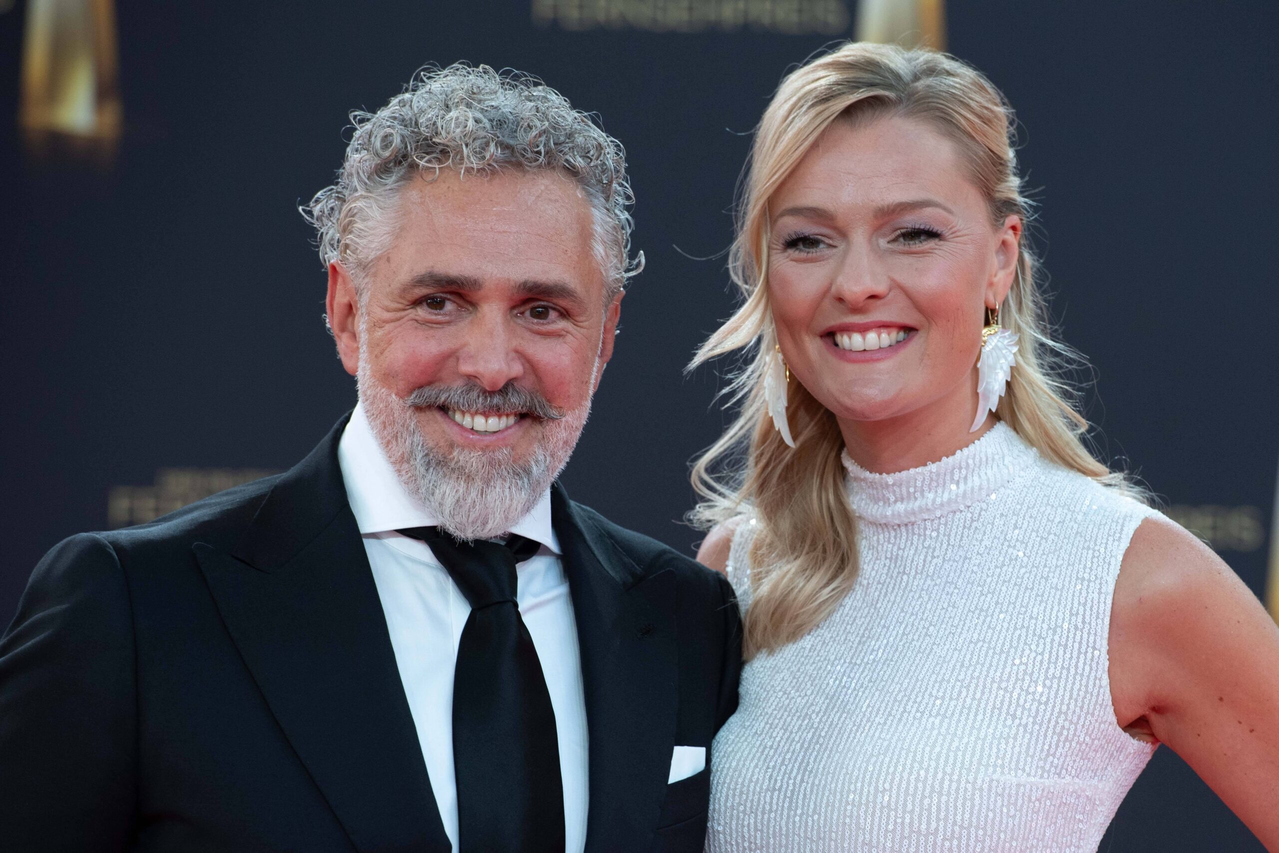 Roland Trettl und Miriam Höller beim Deutschen Fernsehpreis 2025
