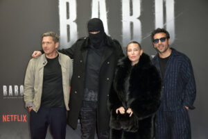 Nina Anhan mit Ehemann Haftbefehl bei einer Netflix-Premiere in Berlin