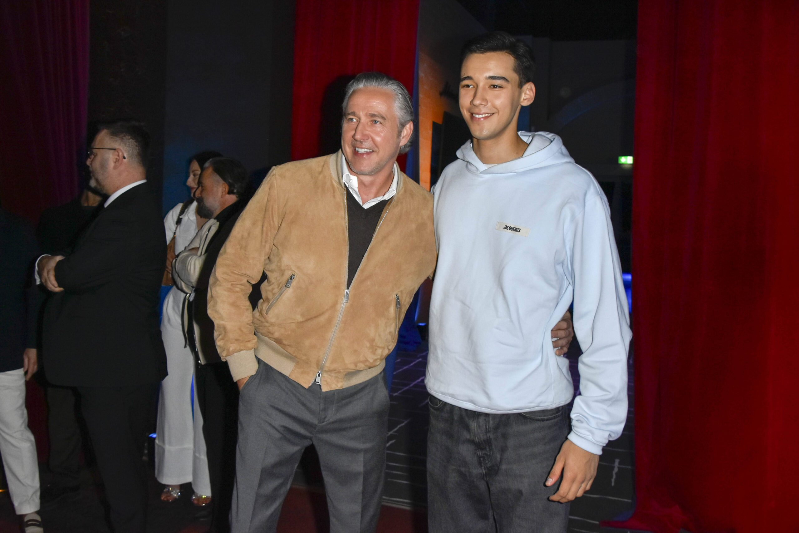 Franjo Pooth mit Sohn Diego bei einer Musical-Premiere in Düsseldorf