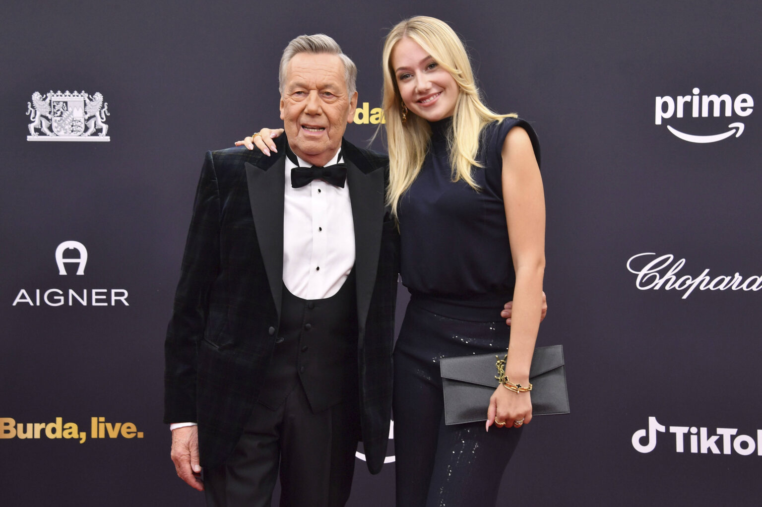 Roland Kaiser mit Tochter Annalena Keiler bei der Bambi-Verleihung 2025