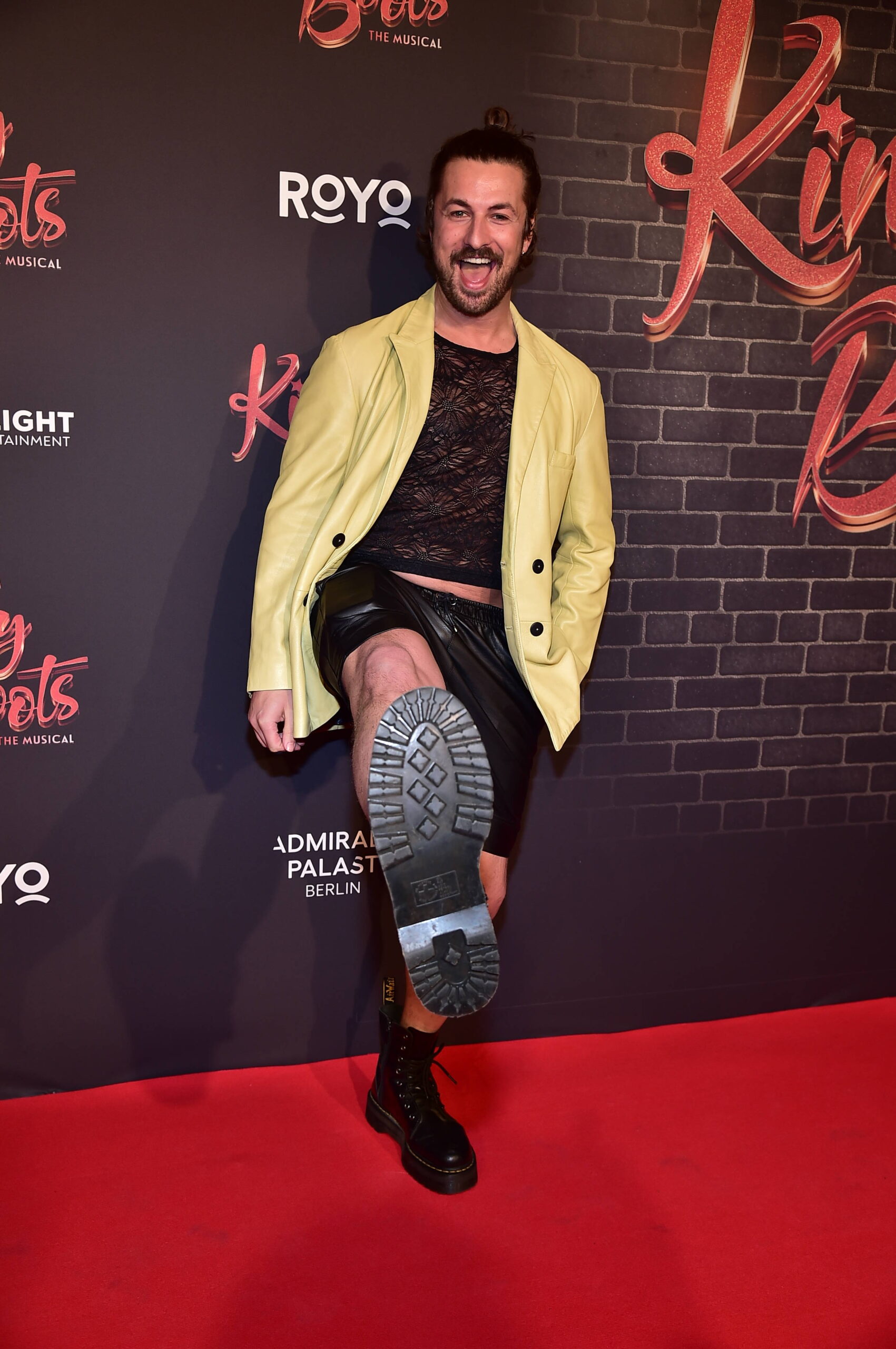 Nicolas Puschmann bei der Premiere von Kinky Boots in Berlin