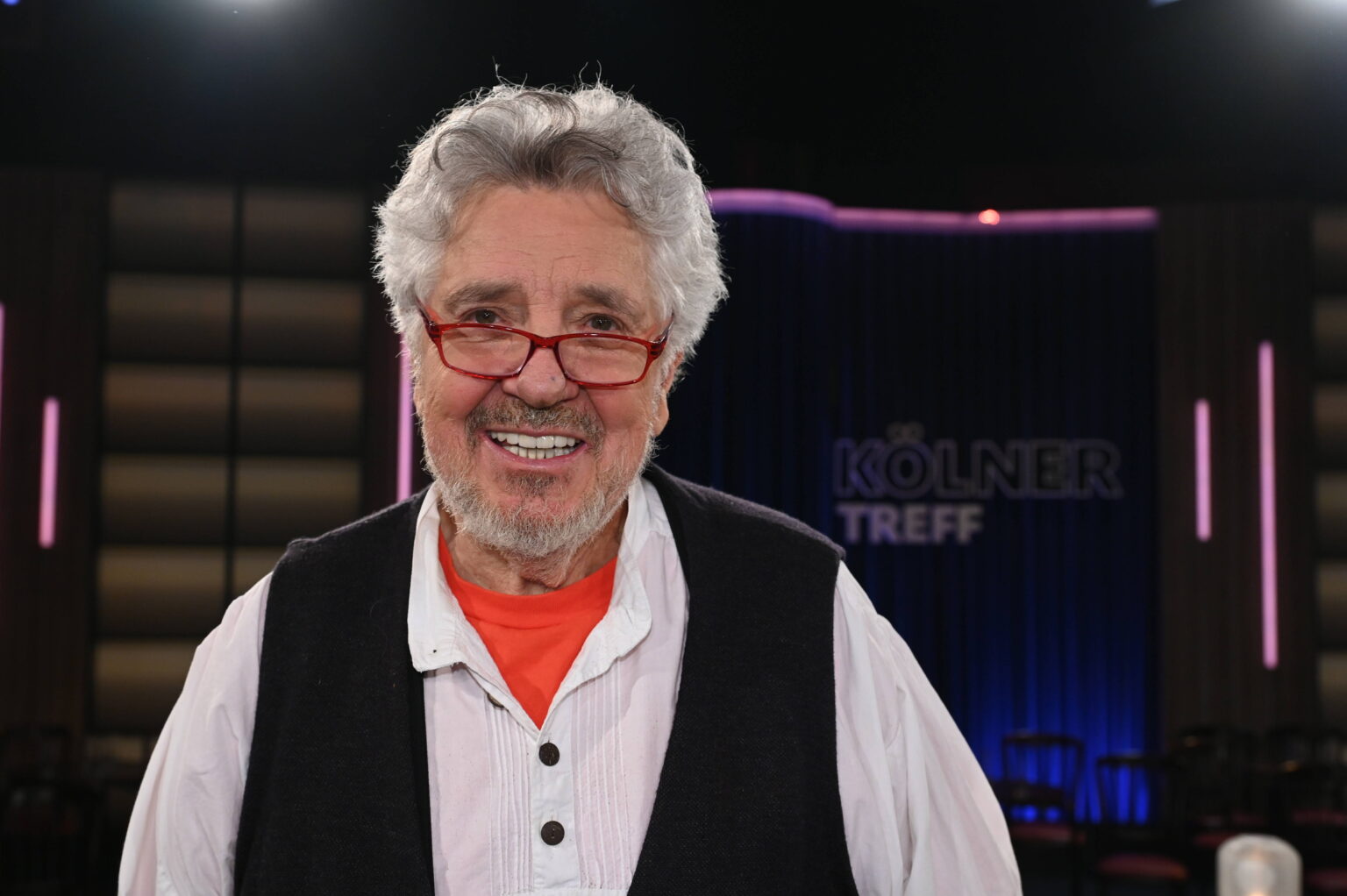 Entertainer Michael Schanze bei der WDR Talkshow Kölner Treff im Februar 2026