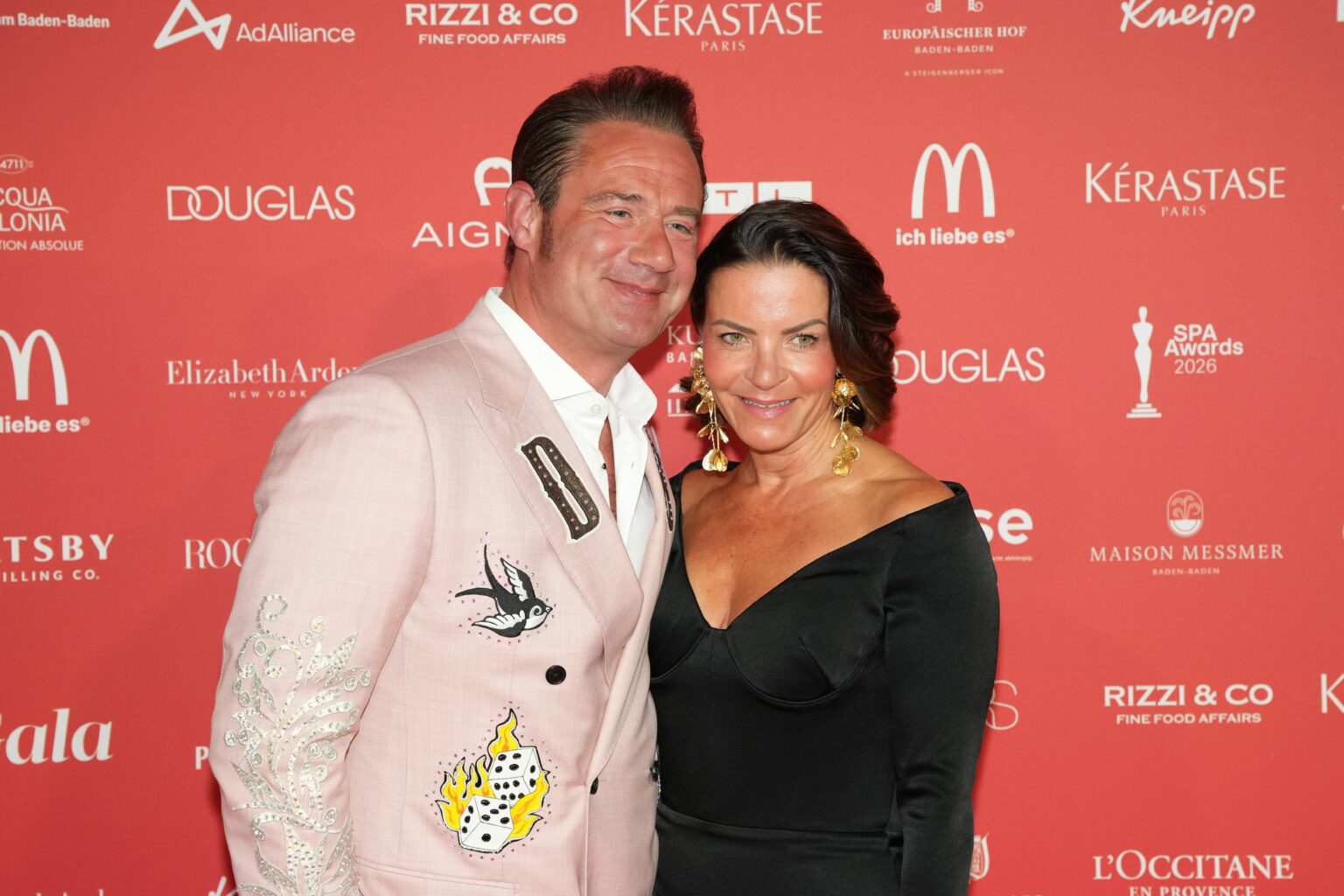 Sasha und Julia Röntgen beim Spa Award 2026 in Baden-Baden