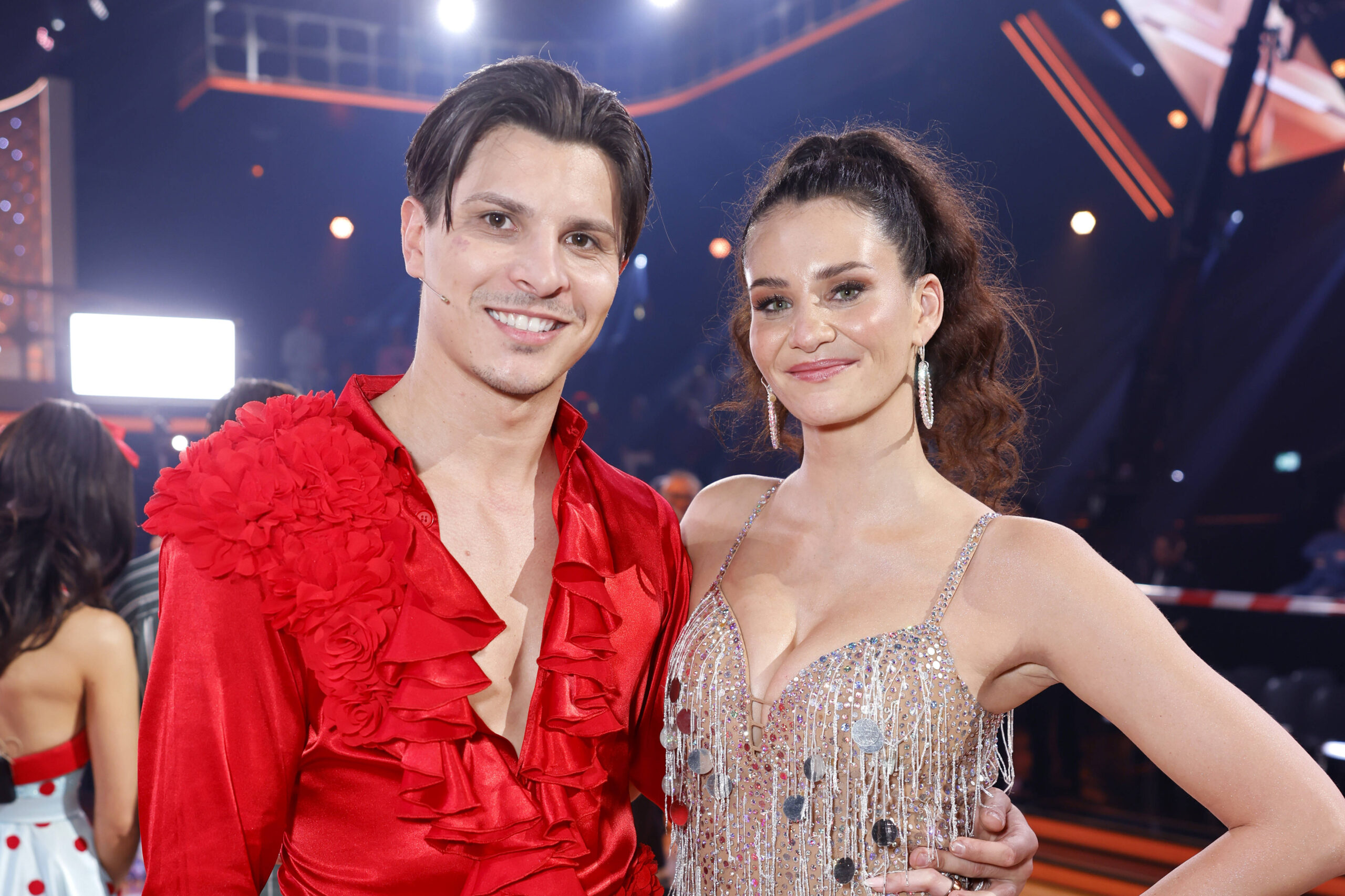 Betty Taube und Alexandru Ionel nach ihrem Aus bei Let's Dance