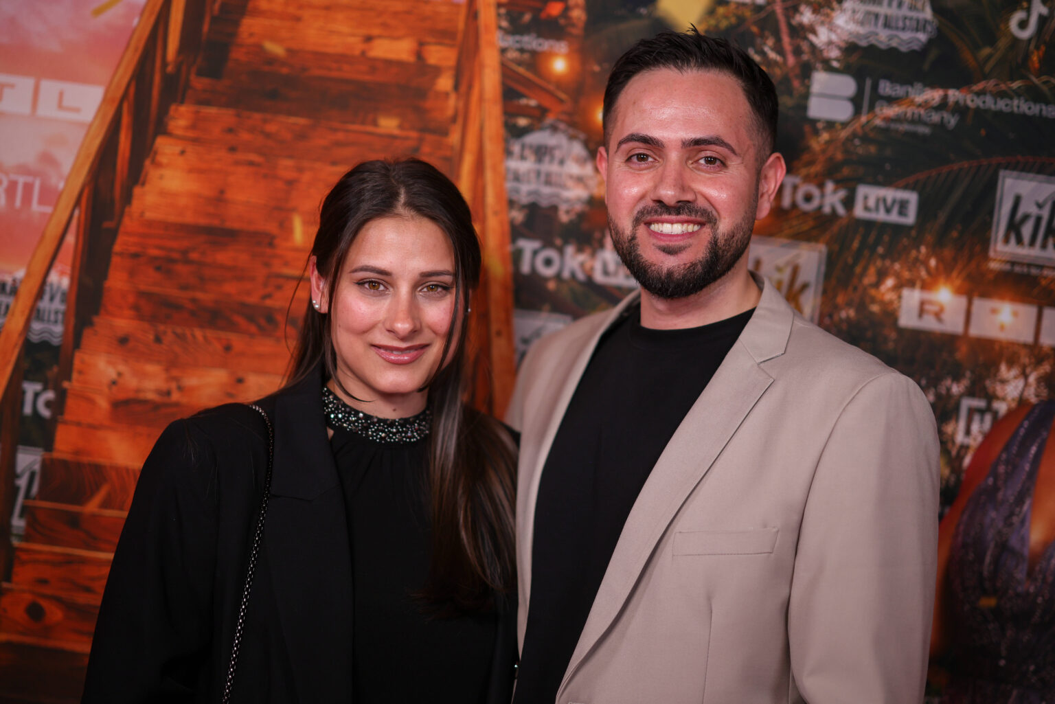 Sharon Trovato und ihr Ehemann Orkun D'Goku bei der Kino-Premiere von "Kampf der RealityAllstars"