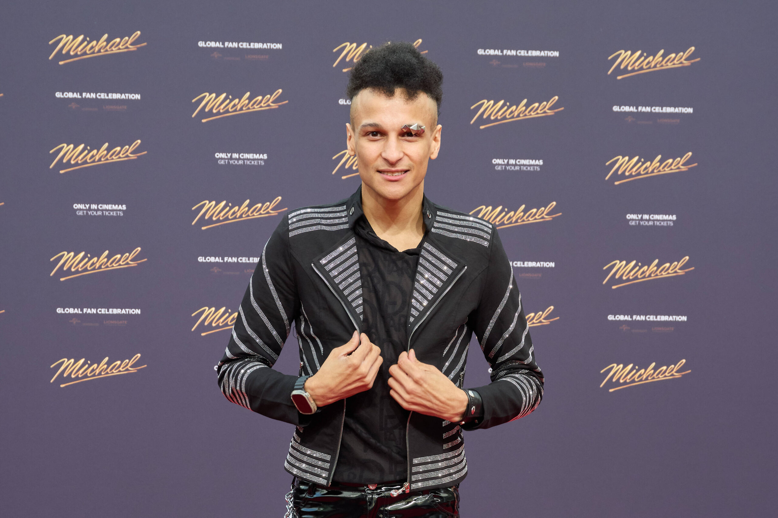 Prince Damien bei der Premiere von Michael in Berlin