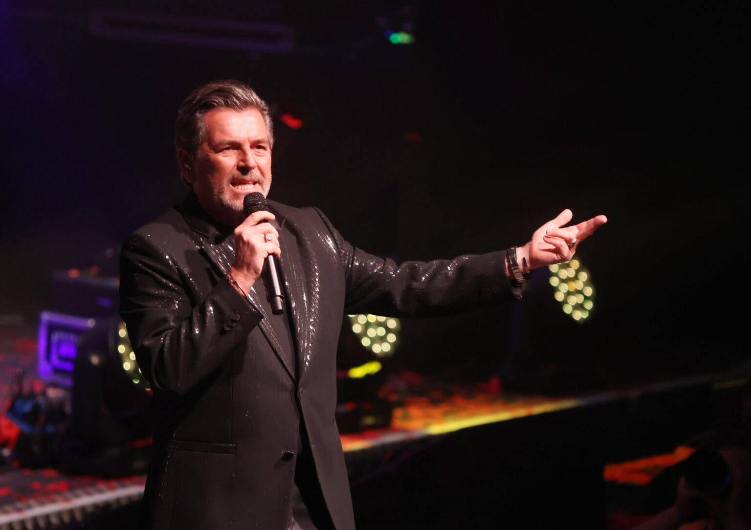 Thomas Anders bei einem Konzertauftritt in Oberhausen