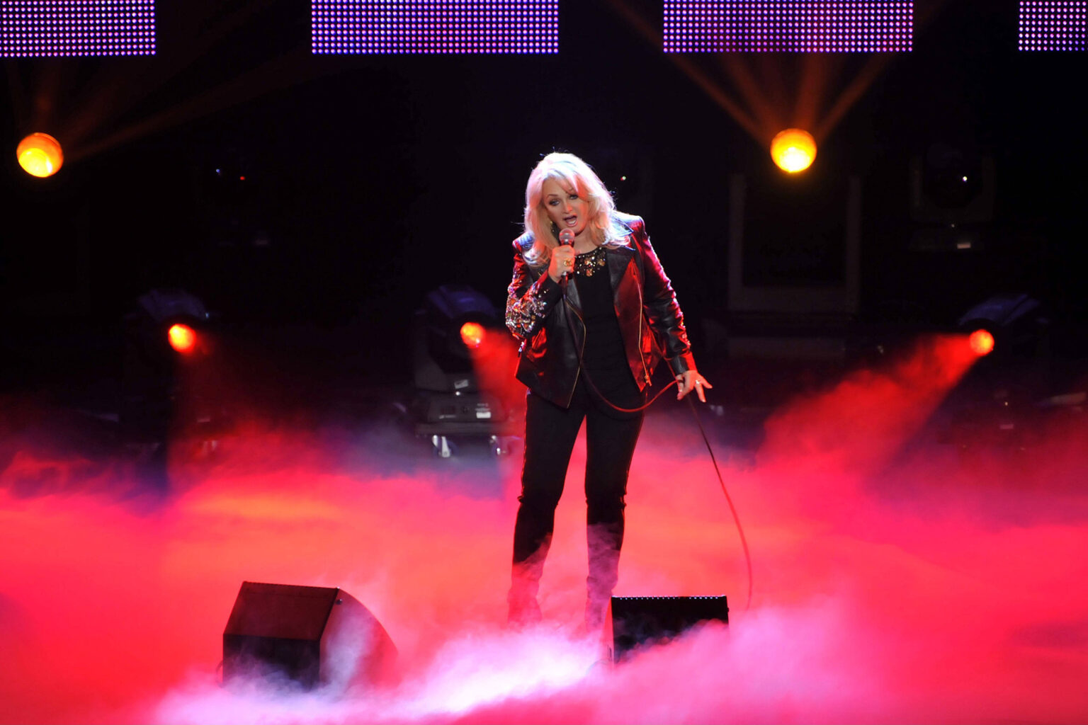 Bonnie Tyler bei der Aufzeichnung der RTL-Show Back to School im Mai 2026