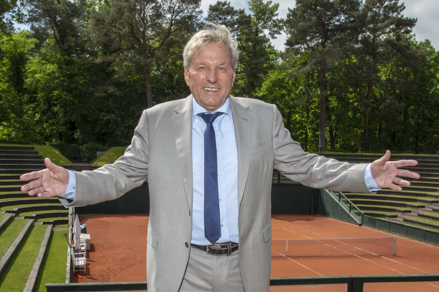 Bernhard Brink bei der Pressekonferenz zu seiner Abschiedstournee in Berlin