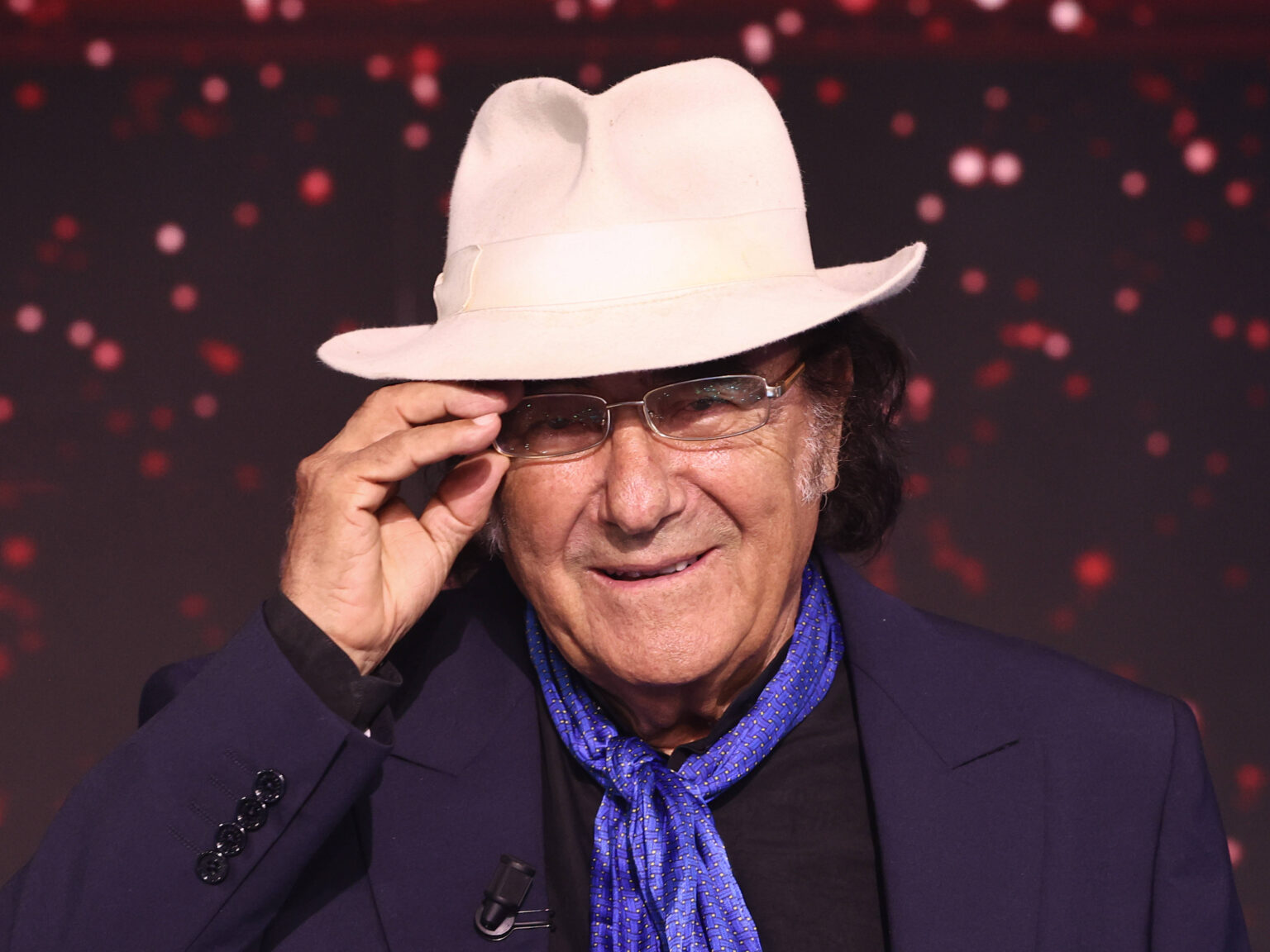 Al Bano bei einer TV-Aufzeichnung in Rom