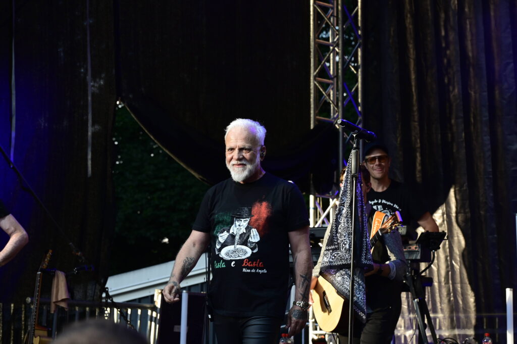 Nino de Angelo bei einem Konzert seiner Vivi la Vita Tour in Görlitz