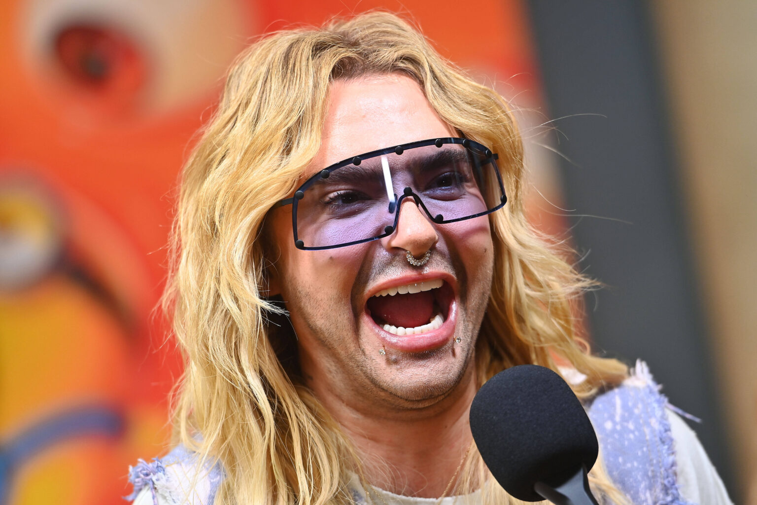 Bill Kaulitz bei der Deutschlandpremiere von Minions & Monster in München