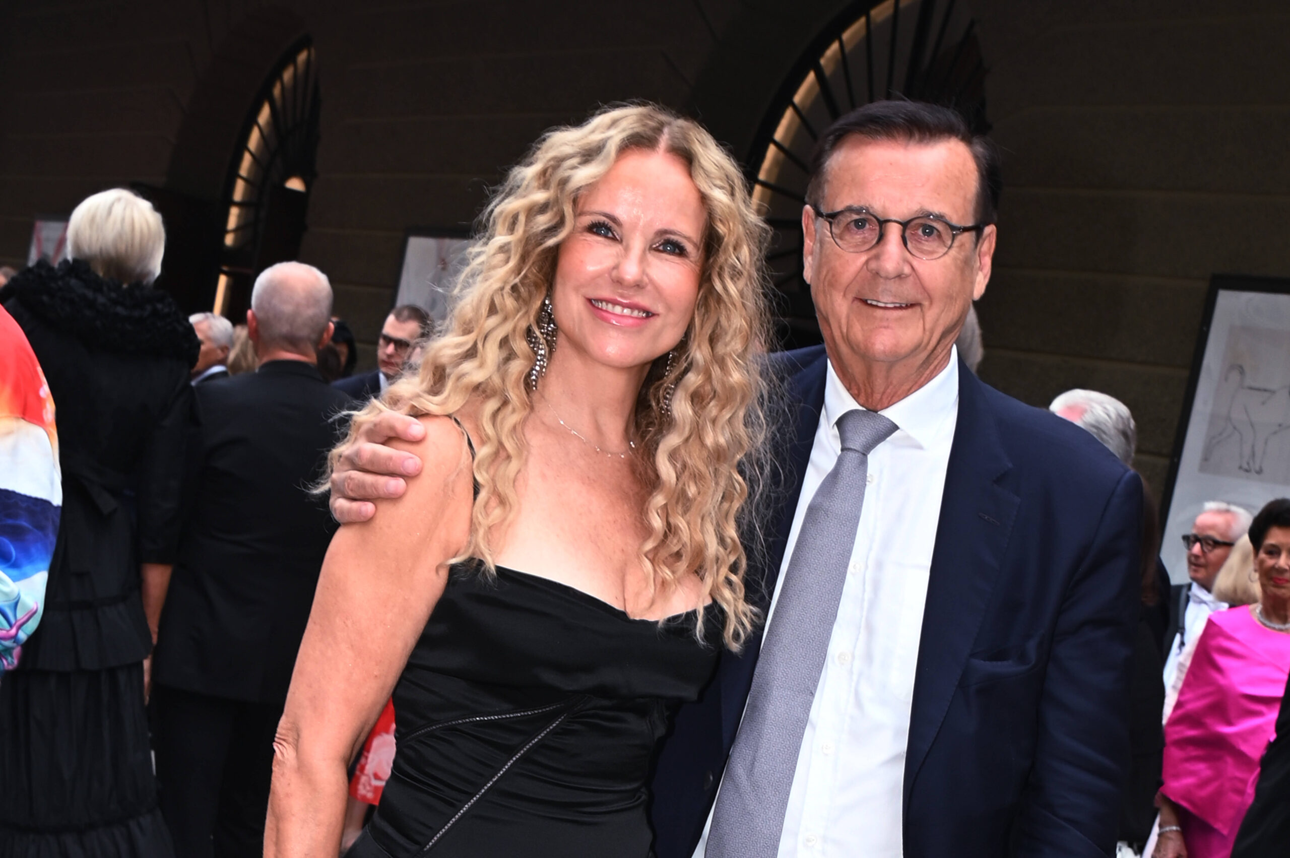 Katja Burkard und Hans Mahr bei der Carmen-Premiere in Salzburg
