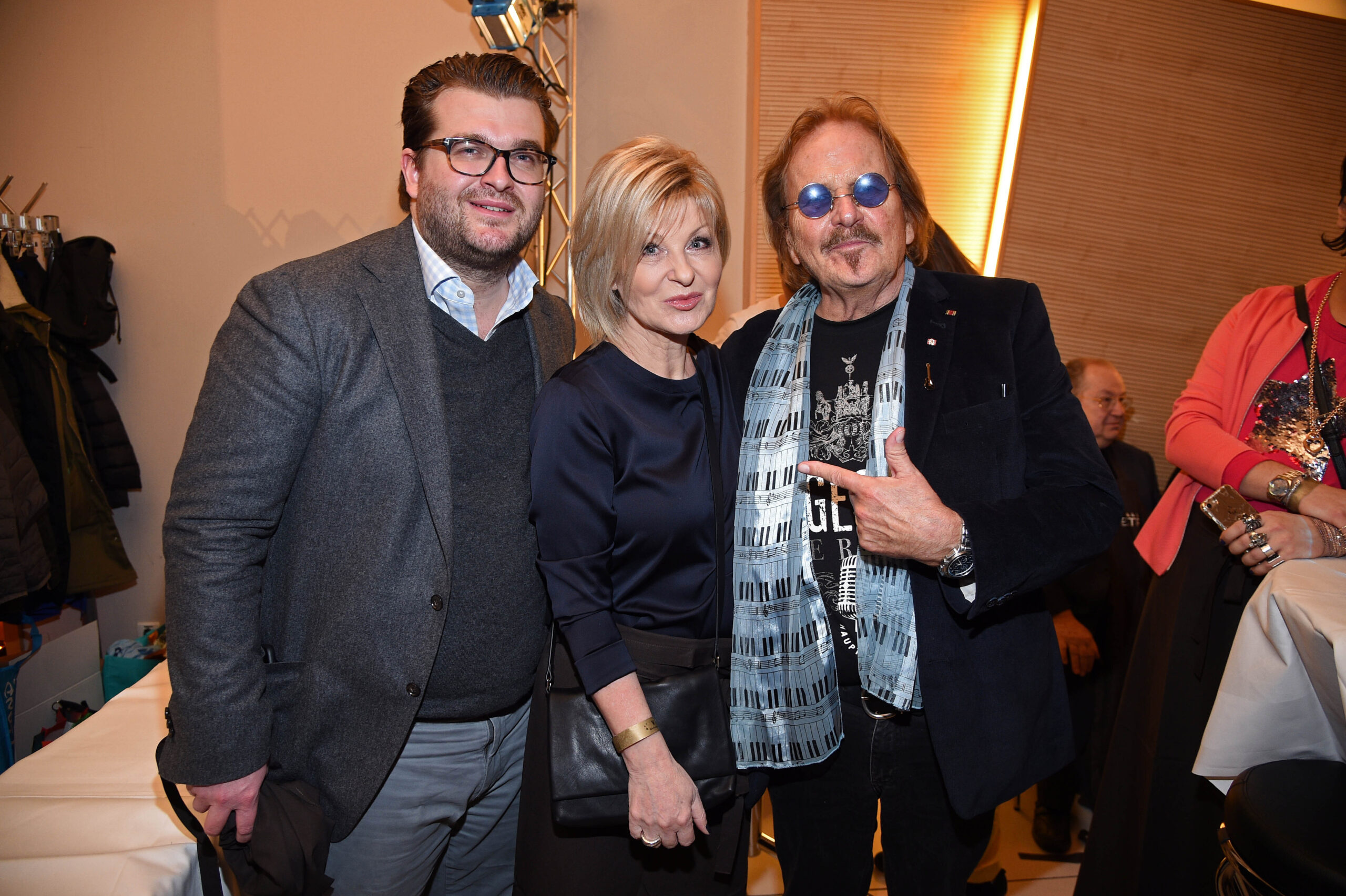 Carmen Nebel mit ihrem Sohn Gregor