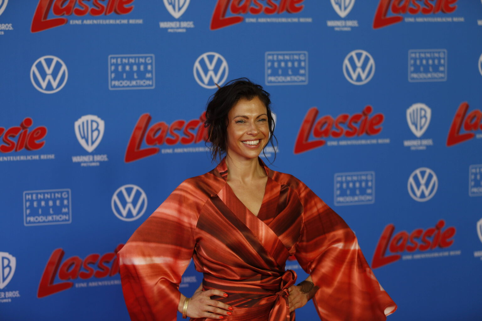 Jana Pallaske bei der Weltpremiere von Lassie – Eine abenteuerliche Reise in Berlin