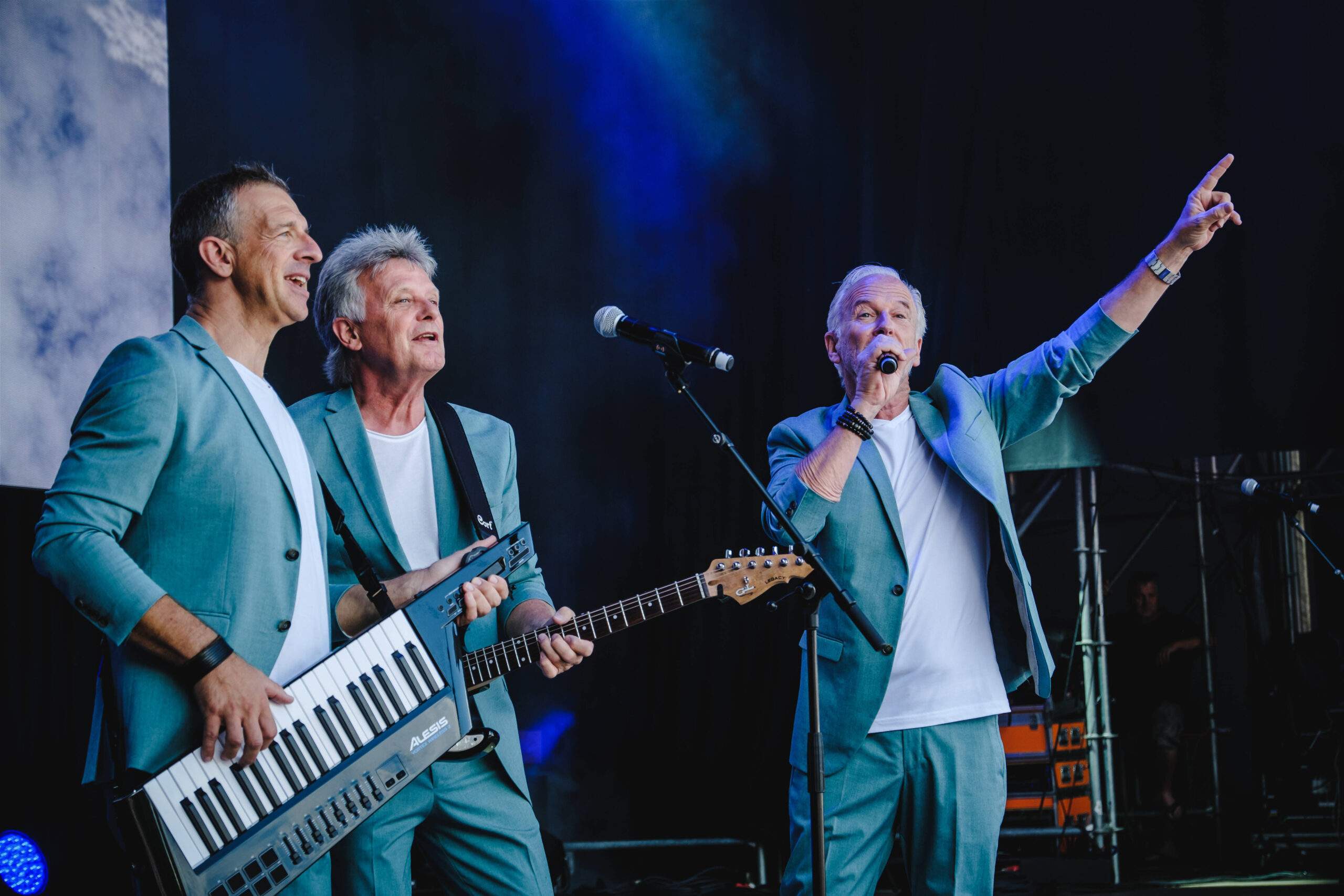 Die Calimeros live beim Flumserberg Open Air