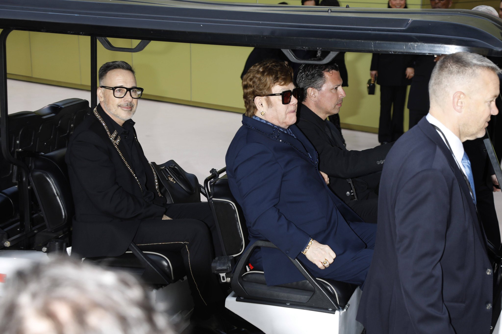 Elton John und David Furnish bei einem gemeinsamen Auftritt