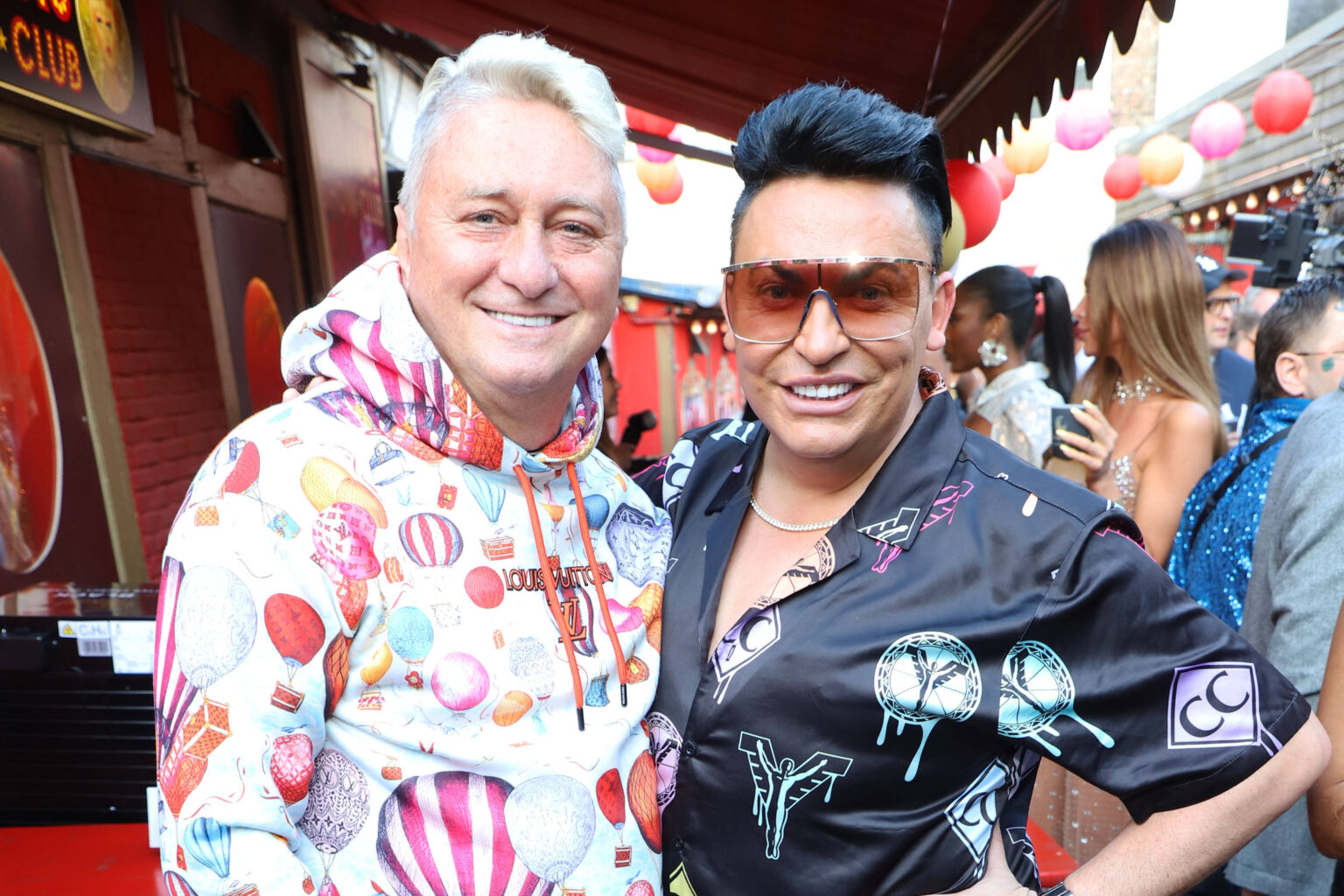 Matthias Mangiapane und Hubert Fella gemeinsam bei einem Event in Hamburg
