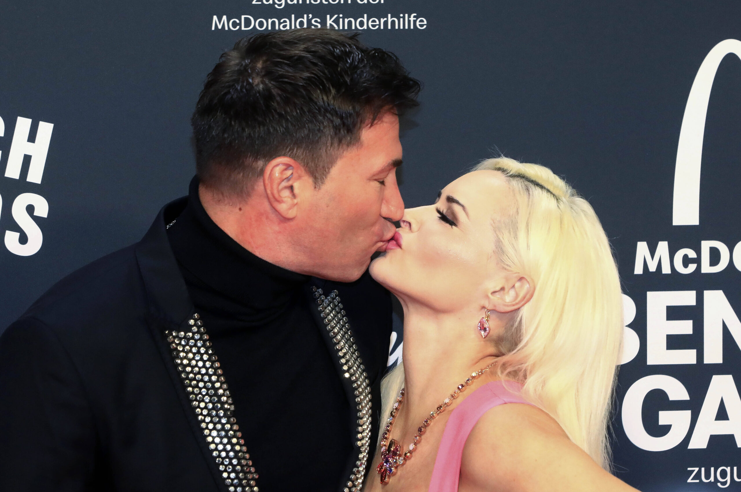 Lucas Cordalis und Daniela Katzenberger bei einer Gala 2024