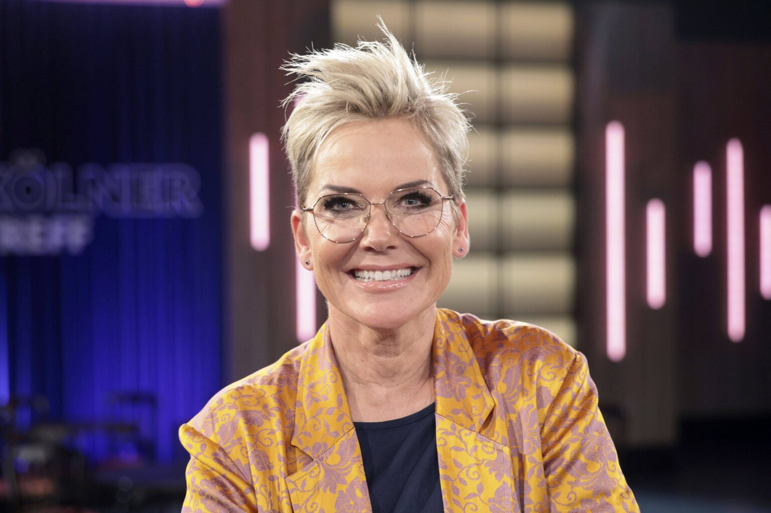Inka Bause, Moderatorin von „Bauer sucht Frau“, im September 2025 in Köln