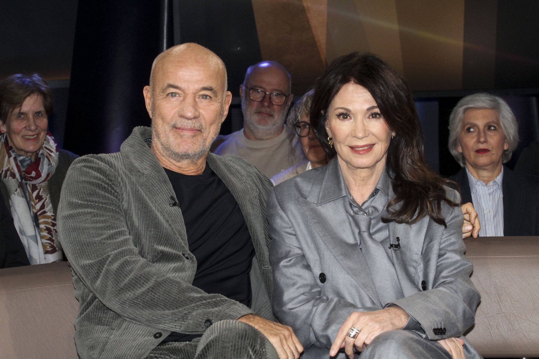 Heiner Lauterbach und Iris Berben als Gäste in der NDR Talk Show in Hamburg