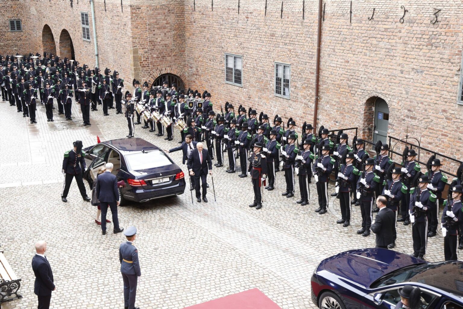 König Harald V. von Norwegen bei einem öffentlichen Termin in Oslo