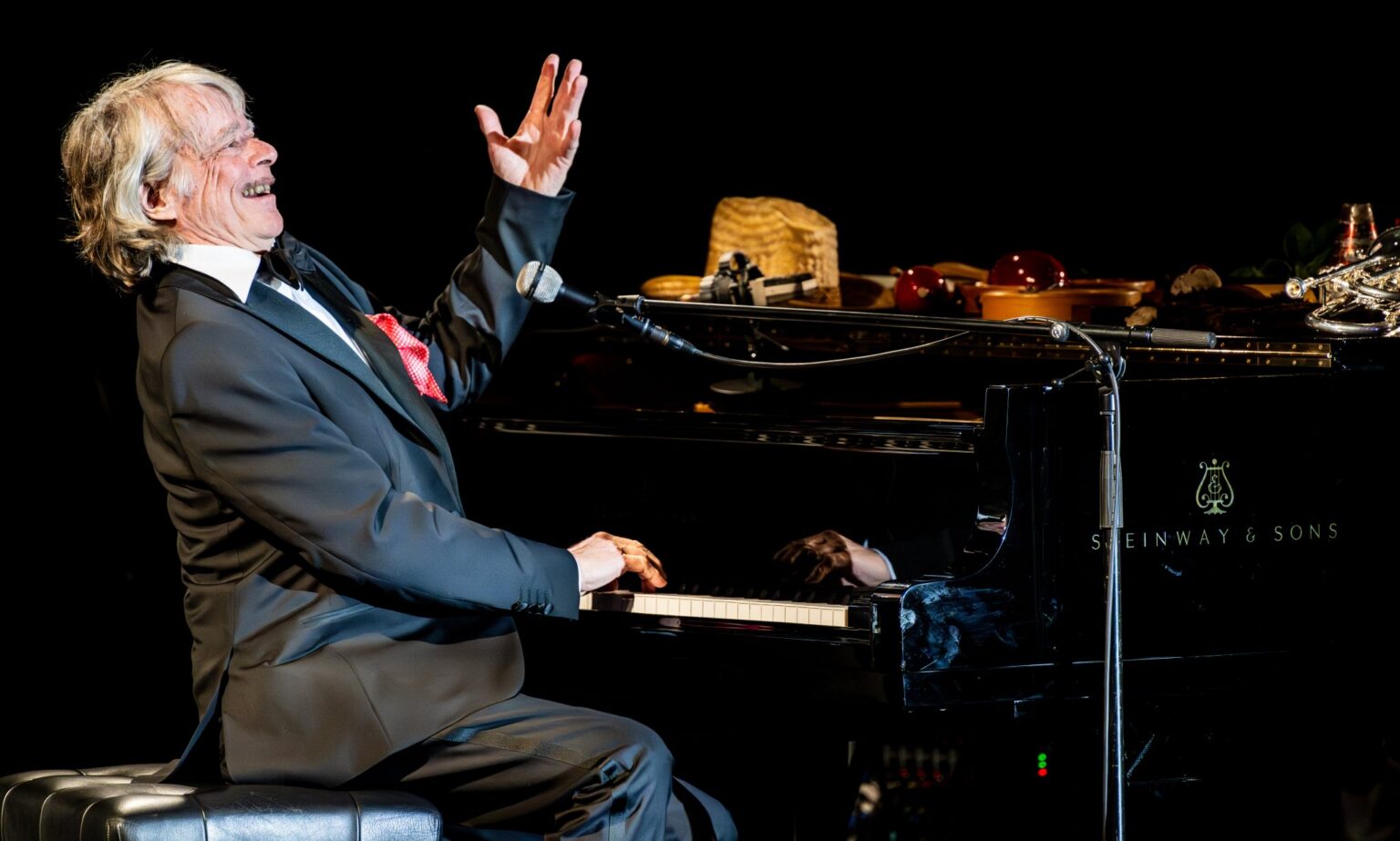 Helge Schneider bei einem Konzert in der Stadthalle Mülheim an der Ruhr